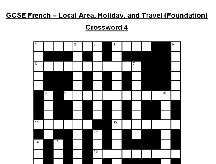 The king of france crossword