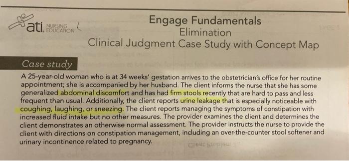 Ati engage fundamentals ethical and legal considerations