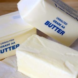 Butter is the main strengthener used in baking.